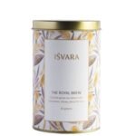 ISVARA Green Tea - The Royal Brew, Rose Green Tea, Darjeeling Green Tea, Cinnamon, Fennel Seeds, Rose Petals, Cloves, Fights Cold & Cough, Immunity Booster, Tummy Soother, 50 Gm - Loose Leaves - Fast UK Delivery