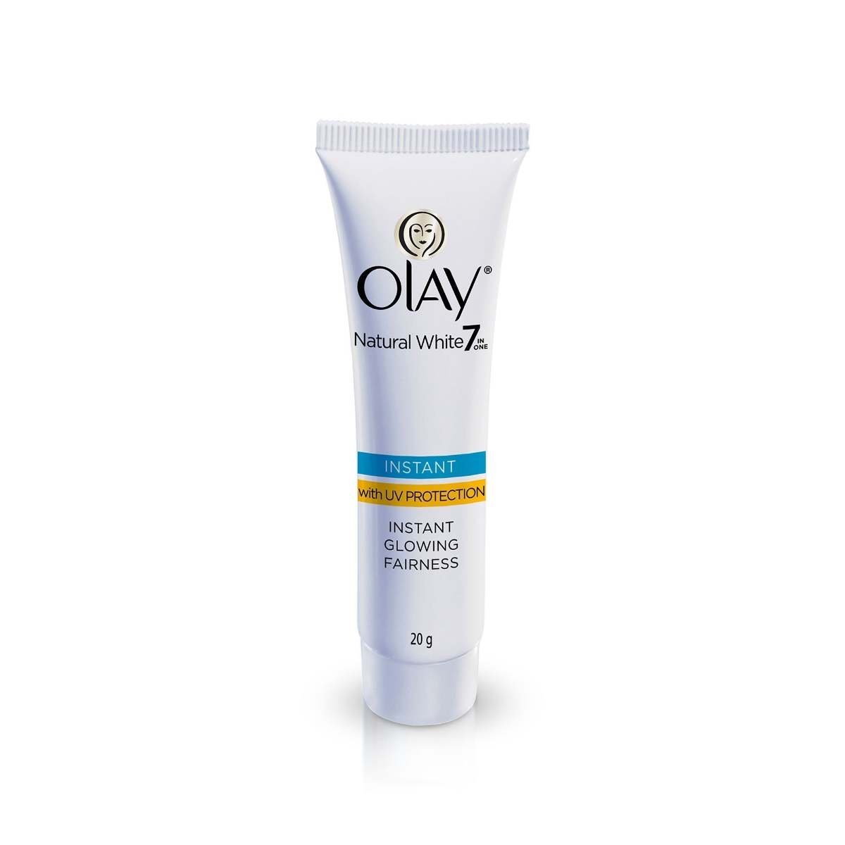 uk61bxLljb4bL-1-1.jpg Olay Natural White Light Instant Glowing Fairness Skin Cream, 20gm - Fast UK Delivery - Image 1