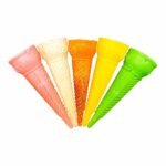 KONFIZ ZEN Ice Cream Cones-30ml cone each for making home made ice creams-30pcs packing in a Jar - Fast UK Delivery