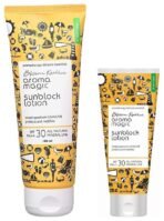 Aroma Magic Sunscreen Sun Block Lotion, SPF 30, 100ml and Aroma Magic Sunscreen Sun Block Lotion, SPF 30, 50ml - Fast UK Delivery
