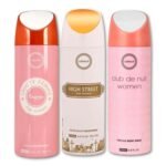 Armaf Vanity Femme Essence & High Street & Club de nuit Deodorant Spray For Women - 200ml Pack of-3 - Fast UK Delivery