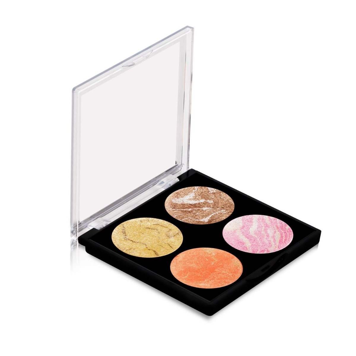 uk61cebrmmg5L-1-1.jpg Swiss Beauty Highlighter Pallete Shade - 04, 10gm - Fast UK Delivery - Image 1