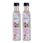 Nutriorg Organic Rose Water | 100% Pure Gulab Jal for Face, Skin & Hair | Skin Toner, Makeup Remover, & Hydration | Alcohol & Paraben-Free | For All Skin Types | 250ml X 2 - Fast UK Delivery