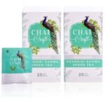 Chai Craft Kashmiri Kahwa Tea (50 Teabags) I Pure Organic Green Tea Blended with Saffron, Almonds & Spices | 100% Natural Ingredients | 25X2 Teabags - Fast UK Delivery