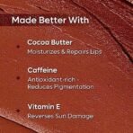 mCaffeine Cocoa Kiss Creamy Matte Lipstick - Mocha Muse | Moisturizing & Non Drying, Lightweight & Long Lasting Formula | With Cocoa Butter, Caffeine & Vitamin E | SLS & Paraben Free - Fast UK Delivery - Image 4