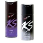 KamaSutra Deodorant Body Spray For Men, 150 ml - (Dare-Rush) Pack of 2 - Fast UK Delivery