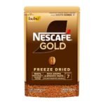 Nescafe Gold Freeze Dried Instant Coffee Bag Rich Aroma & Smooth Taste Golden Roasted Arabica Intensity 7, 3.53 Oz 100 G - Fast UK Delivery