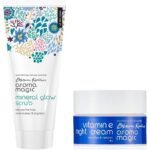 Aroma Magic Vitamin E Night Cream, 50g & Aroma Magic Mineral Glow Scrub, 200ml - Fast UK Delivery