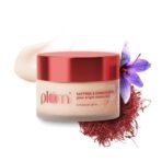 Plum Saffron & Kumkumadi Oil Daily Glow Bright Moisturizing Cream | Quick-Absorbing Day Cream to Brighten Skin, Enhance Glow | with SPF 35 for UVA/UVB Protection | All Skin Types | Women & Men | 50g - Fast UK Delivery