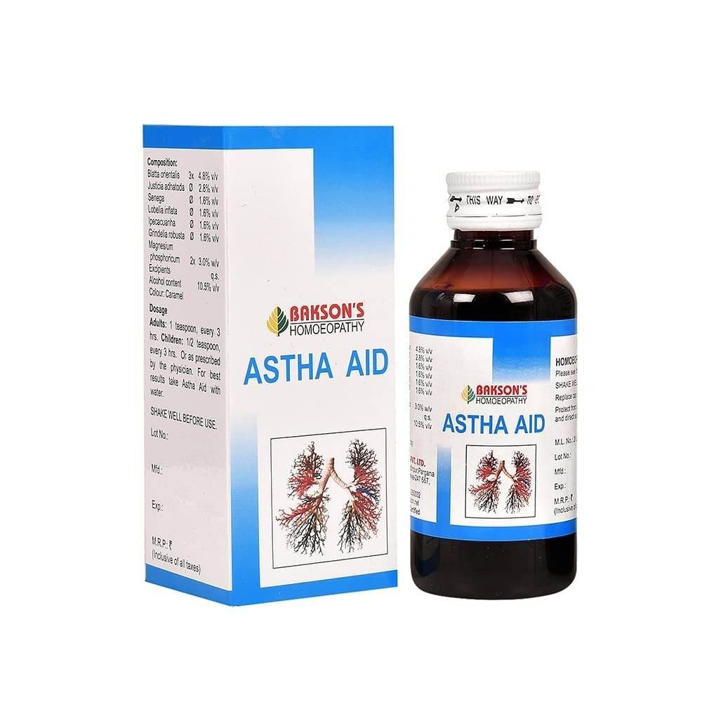 uk61dnsxmv25L-1.jpg Bakson's Homoeopathy Astha Aid Syrup 115ml_Pack Of 2 - Image 1