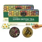 Teacurry Liver Detox Tea (60 Tea Bags 2 Month Pack) - Helps in Liver Cleanse | Liver Detox, Maintain Liver wellness with Goodness of Ayurvedic Indian Herbs - Fast UK Delivery