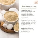 Ecotyl Pure Multani Mitti | Helps in Exfoliation & Clear Skin | Natural Cleanser Face Pack | Bentonite Clay - 350g - Fast UK Delivery - Image 7