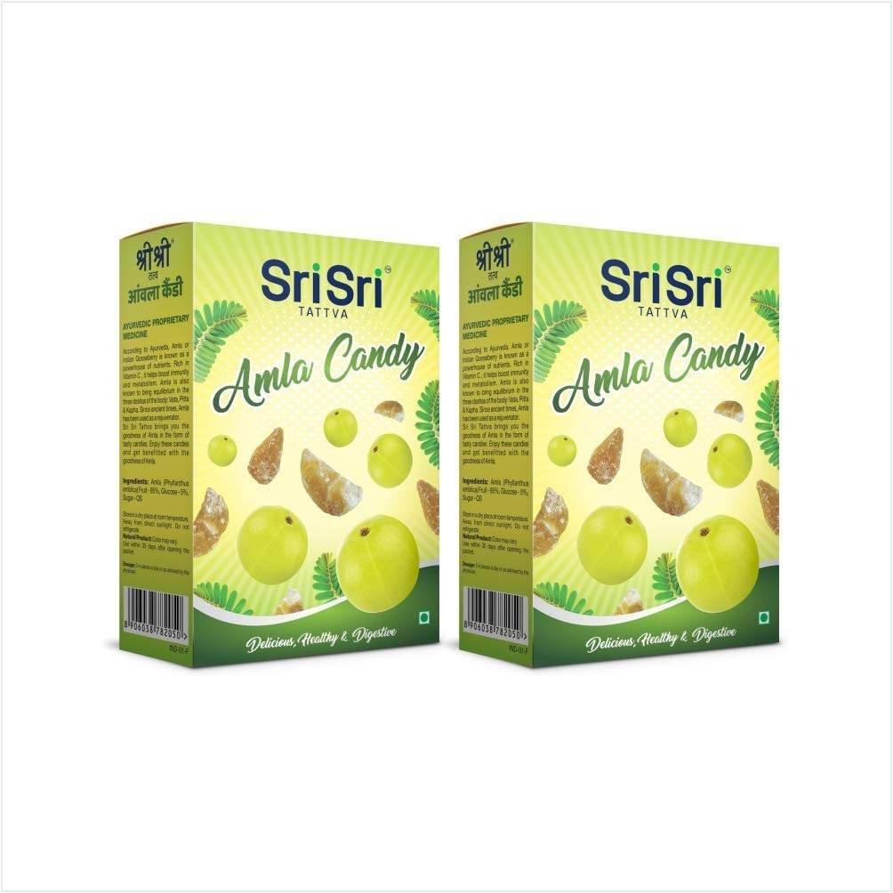 uk61eRQFPamlL.jpg Sri Sri Tattva Amla Candy, 400g (Pack of 2) - Fast UK Delivery - Image 1