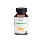 Bixa Botanical Safed Musli Extract (Chlorophytum Borivilianum) 30% Saponin 60 Veg Capsules (450mg) | Supports Strength & Energy | Improve Strength & Performance Level