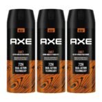 Axe Recharge Long Lasting Deodorant Bodyspray For Men 150 ml, Pack of 3 - Fast UK Delivery