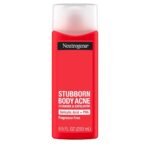Neutrogena Stubborn Body Acne Cleanser & Exfoliator with Salicylic Acid & PHA for Acne-Prone Skin, Acne Treatment Gently Exfoliates & Helps Prevent Breakouts, Fragrance-Free, 8.5 fl. oz - Fast UK Delivery