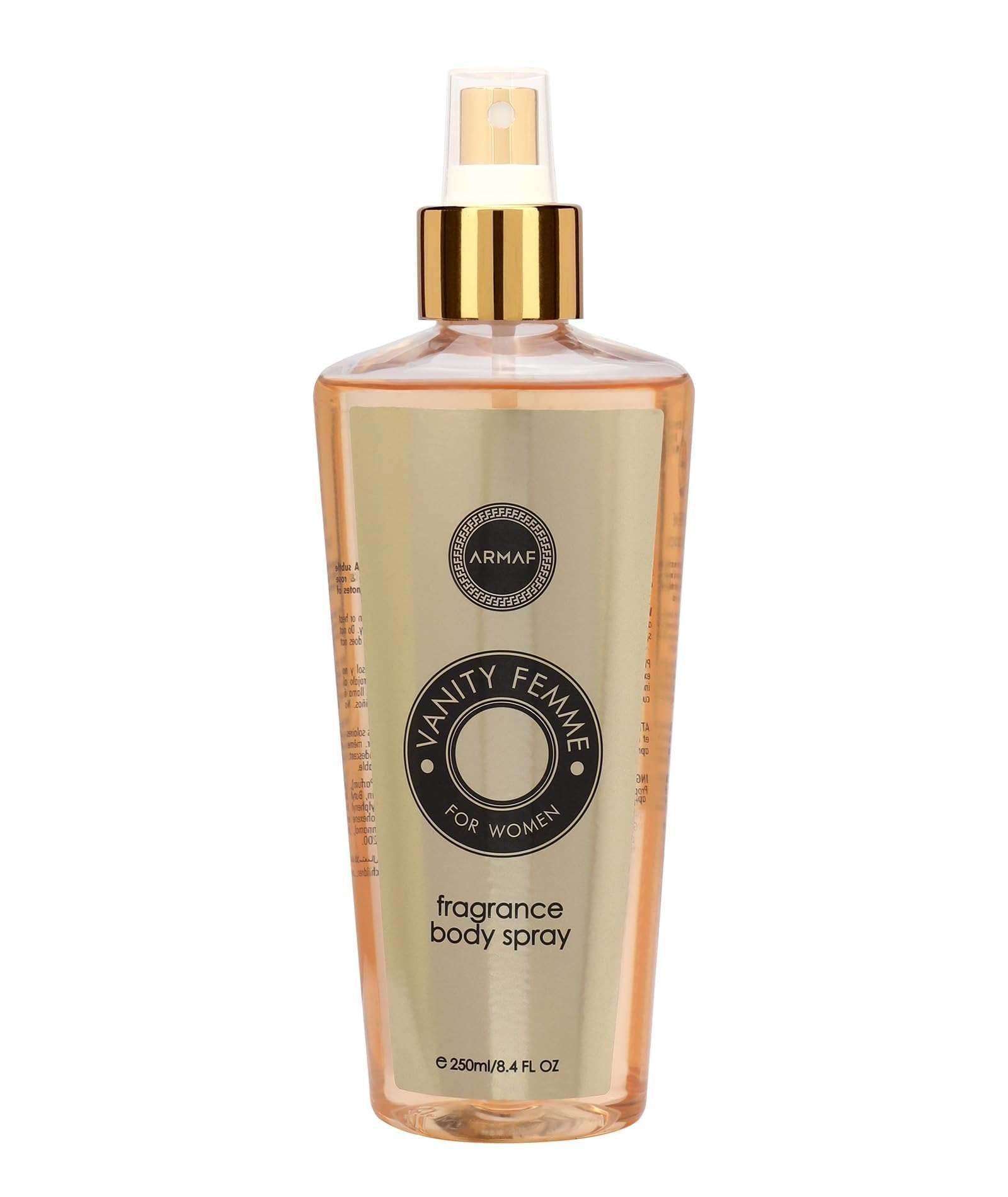 uk61ewugxfpRL-1-1.jpg Armaf Vanity Femme Perfume Body Spray - 250ML | Sophisticated Floral Woody Musk Fragrance for Women | Long-Lasting, Fresh & Elegant Body Mist - Fast UK Delivery - Image 1