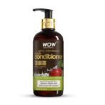 WOW Skin Science Apple Cider Vinegar Hair Conditioner for Dull & Frizzy Hair with Almond Scent | 300 millilitre | Pack of 2 - Fast UK Delivery