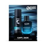 Beardo Mariner Perfume EDP 50ml & Mariner Captain Jack Perfume Body Spray 120ml for Men | Eau De Parfum | Long Lasting Perfume for Men | Deodorant Body Spray for Men | Day Time Fragrance Body Spray For Men | Fresh, Aqua Notes | Valentines day gift for husband | Gift for boyfriend | Gift for Men - Fast UK Delivery
