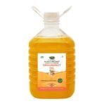 Thanjai Natural Groundnut Oil 3000ml Virgin Unrefined Wooden Cold Pressed Natural Peanut Oil for Cooking - Fast UK Delivery