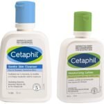 Cetaphil Gentle Skin Cleanser, 125 Ml & Moisturising Lotion 100 Ml - Fast UK Delivery