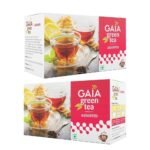 GAIA Assorted Green Tea - 25 Tea Bags (Pack Of 2)| Discover The Variety Of Refreshing Flavors Of Green Tea With Assorted Collection Of Five Flavors!, 210 Gram - Fast UK Delivery
