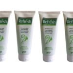 Refresh Anti Wrinkle Face Wash with Apple & Grapes(Pack of 4)(60gm Each) Enriched with Vitamin E, Aloe Vera & Vitamin C