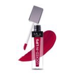 Mila Beaute Locked In Lips Transfer Proof Liquid Lipstick | 12 Hrs Non Transfer | Highly Pigmented and Hydrating | Transfer Proof Formula with Hyaluronic Acid | Smooth Glide Application - (Chilled Wine, 4.5 ml) - Fast UK Delivery