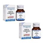 Dr. Bakshi's BAKSON'S HOMOEOPATHY BARYTA CARBONICA-3X TABLETS (100 UNITS) - Pack of 2