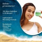 Aqualogica Hydrate+ Gel Moisturizer with Coconut Water & Hyaluronic Acid for Day & Night for Men & Women - For Normal, Dry & Combination Skin -100g - Fast UK Delivery - Image 4