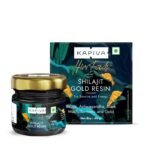 Kapiva Shilajit/Shilajeet Gold Resin - 40g | Super Saver Pack | 500mg/Serving | 80 Servings | Boost Muscle Growth & Stamina | Contains 24 Carat Gold | 100% Ayurvedic - Fast UK Delivery