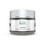 Blue Nectar Volcanic Face Clay Mask for Pores Tightening | Best Face Mask for Acne Prone Skin | Deep exfoliation with Volcanic Ash | Suitable for Oily & Combination Skin (13 herbs, 50g) - Fast UK Delivery