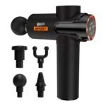 Beardo Deep Tissue Massage Gun | Sports Massager | Full Body Massager Machine for Pain Relief | 99 Performance Modes | Massage Machine for Body Pain | Faster Muscle Recovery with Multiple Attachments | Massage Gun For Men - Fast UK Delivery