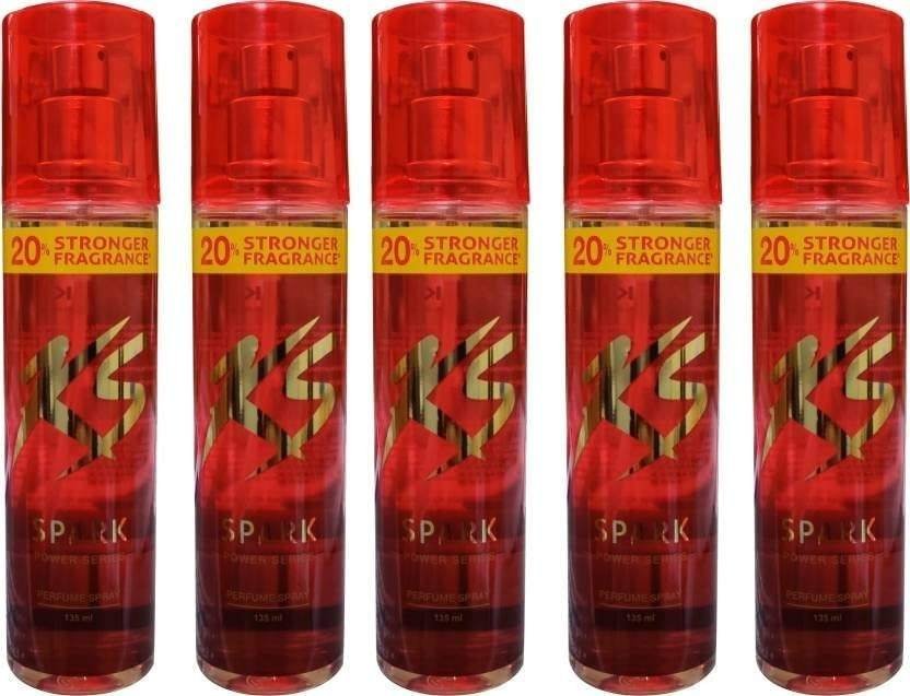 uk61gHB1BxJ1L-1-1.jpg Kamasutra SPARK (PACK OF 5) Perfume - 675 ml (For Men & Women) (Pack of 5,135ml Each) - Fast UK Delivery - Image 1
