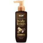 WOW Skin Science Shea Butter and Cocoa Butter Moisturizing Body Lotion - Deep Hydration - No Mineral Oil, Parabens, Silicones, Color & PG - 200mL - Fast UK Delivery