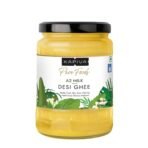 Kapiva Cetrified A2 Gir Cow Ghee 500ML | Traditional Vedic Bilona Method | Grassfed, Pure & Healthy | Curd-Churned | Premium Glass Bottle | 100% Natural & Lab-Tested | Rich in Nutrition - Fast UK Delivery