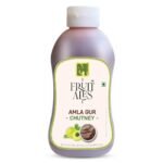 Dhampure Speciality Amla Gur Chutney, 400grams | Amla Jaggery Sauce | Amla Gur ki Khatti Chutney - Fast UK Delivery