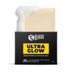 Beardo Ultraglow Brightening Bathing Bar | 9% complex glutathione, niacinamide & kojic acid | Skin Brightening Soap | Whitening Soap for men | Dermatologically Tested |75g X Pack of 1 - Fast UK Delivery