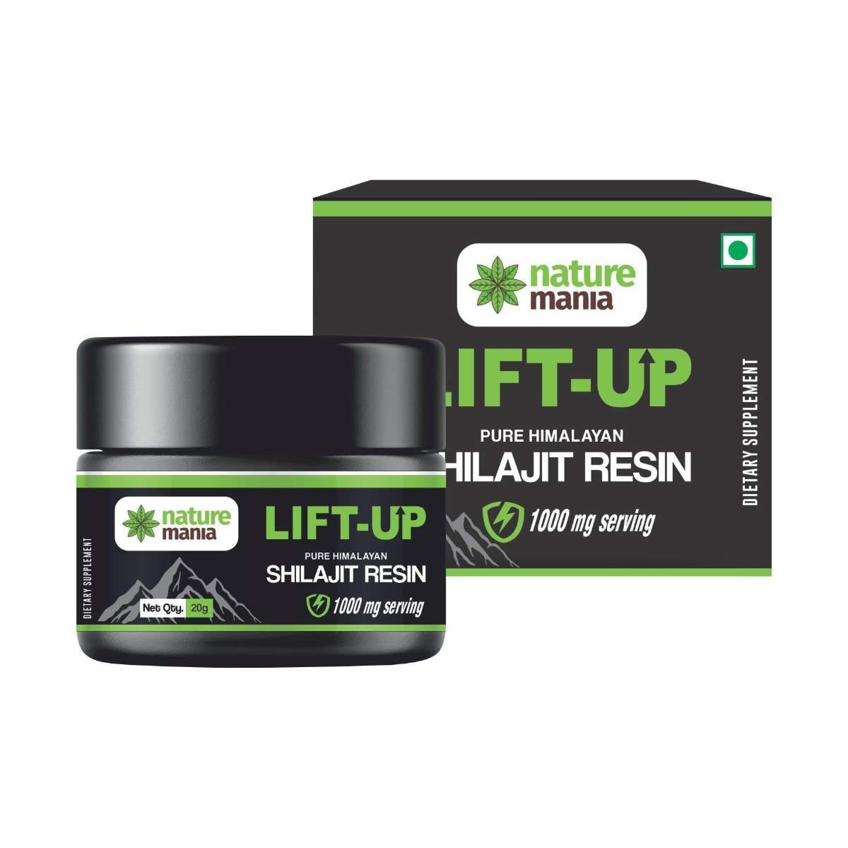 uk61gyI3KiHYL-1.jpg NATURE MANIA Liftt-Up Pure Himalayan Shilajit Resin For Men and Women | Natural Supplement for Enhanced Vitality, Stamina, and Immune Support | Sourced from High Altitude Mountains - 20g (Pack of 1) - Fast UK Delivery - Image 1