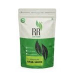 R R AGRO FOODS Basil Seeds 500 Gm|Tukmariya|Falooda Seeds|Seeds For Summer|Sabja Seeds For Weight Loss Pack Of 1 - Fast UK Delivery