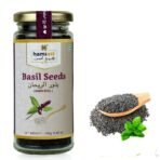 Hamiast Raw Basil Seeds, Sabja, Tukmaria, Babri Byol 150g for Weight Loss - Fast UK Delivery