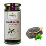 Hamiast Raw Basil Seeds, Sabja, Tukmaria, Babri Byol 150g for Weight Loss - Fast UK Delivery