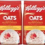 Kellogg's OATS 400 GRAMS (200g *2) (400 g, Vacuum Pack, Pack of 2) - Fast UK Delivery