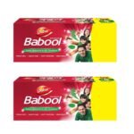Dabur Babool Ayurvedic Toothpaste -700g (350g x 2, Pack of 2) | For Strong Teeth & Healthy Gums | Helps in Cavity Protection, Fresh Breathe | All Round Protection - Fast UK Delivery