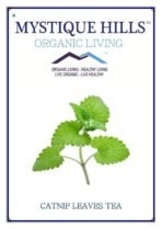 Mystique Hills Organic Catnip Leaves Herbal Tea Powder 50 g - Fast UK Delivery
