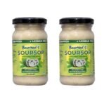 BourNeel's Soursop Fruit Jar 200 gm Pack of 2 | No Preservatives | Graviola Laxman Phal Fruit | High Vitamin C |