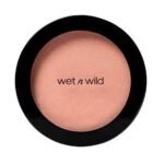 Wet n Wild, Color Icon Blush, Buildable Sheer to Bold Blush, with Velvety-soft Pressed Powder Formula, for a Healthy-looking Flush of Silky Smooth Color, Vegan, Pearlescent Pink - Fast UK Delivery