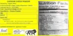 Organic Bites Cheddar Cheese Powder/Cheese Powder for Popcorn -200 GM - Fast UK Delivery - Image 3
