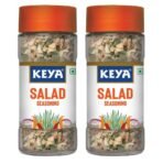 Keya Salad Seasoning 80g | Keya Salad Seasoning Premium Blend of Fresh Herbs and Spices for Bold, Zesty Flavor, Perfect for Salads, Dressings, and Dips Add a Touch of Deliciousness to Your Healthy Meals and Snacks | Pack of 2 - Fast UK Delivery