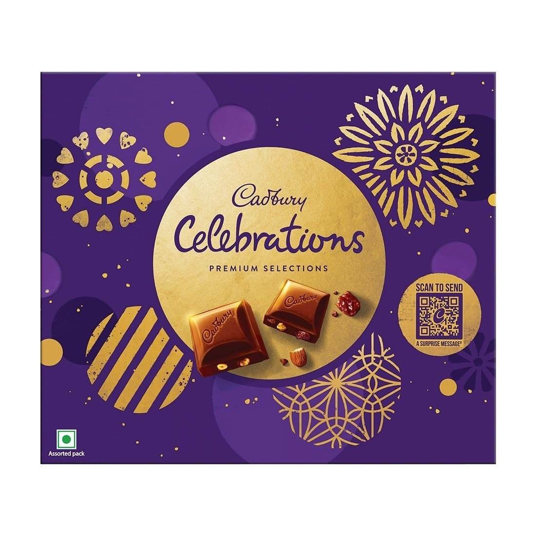 uk61iTCfFdr1L-1-1.jpg Cadbury Celebrations Premium Selections Chocolates Gift Pack, 268 g - Fast UK Delivery - Image 1
